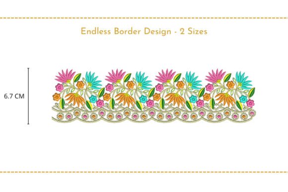 Endless Cutwork Border: A Seasonal Embroidery Staple