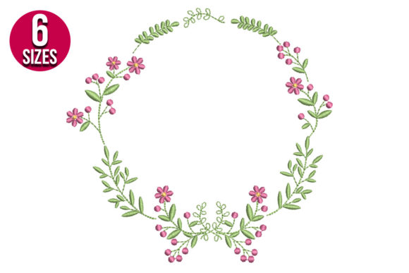 Floral Frame: A Seasonal Embroidery Staple