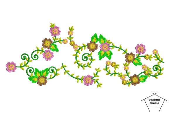 Flower Bush: A Soft, Timeless Embroidery for Meaningful Gifts