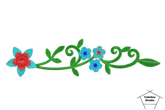 Four Blooming Flowers: A Boutique Sweatshirt Embroidery Review